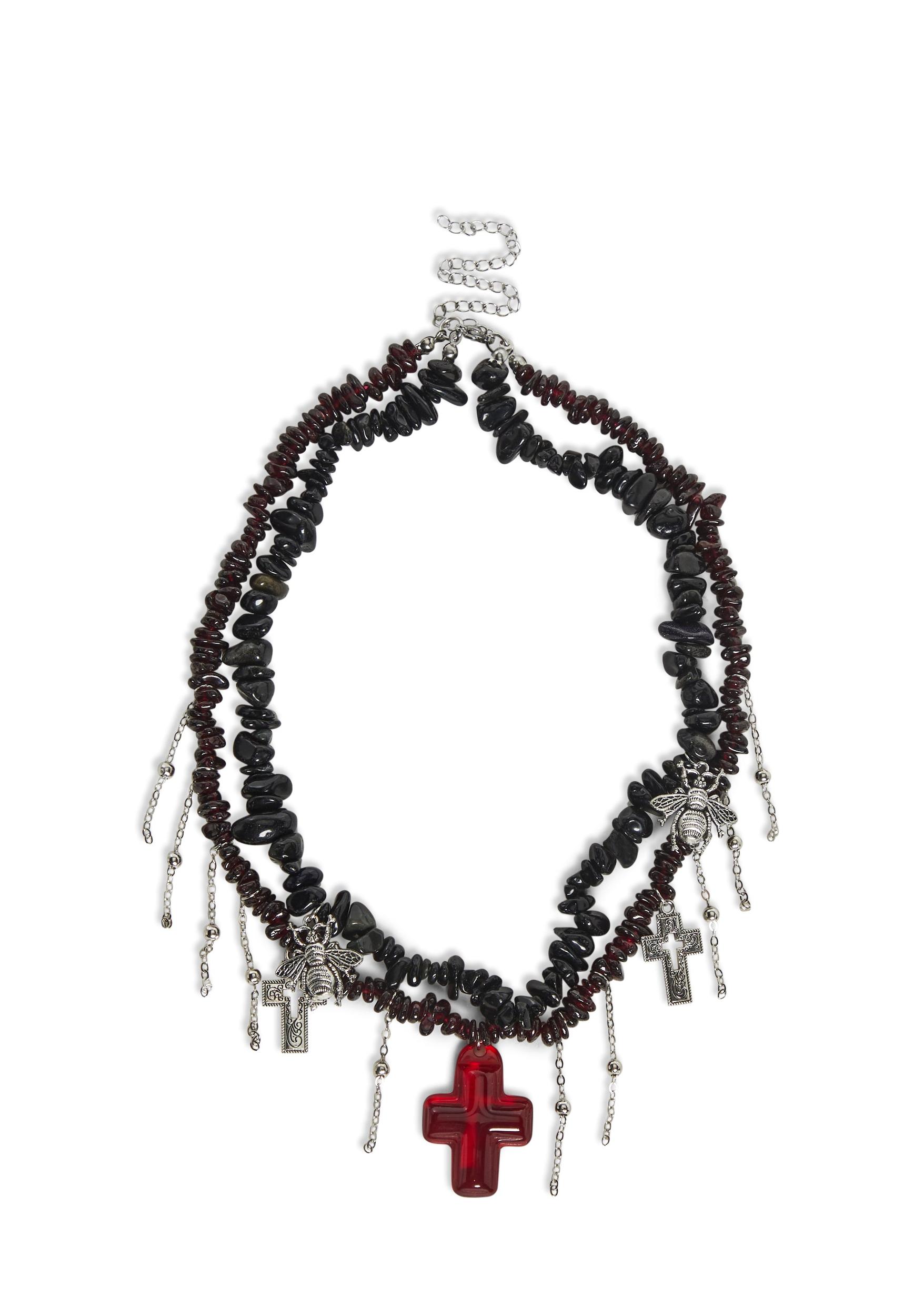 Charm Cross Choker Product Image