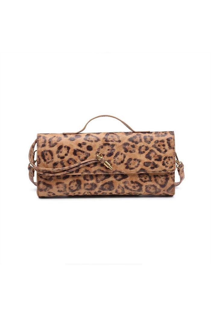 Animal Print East West Clutch Crossbody Product Image