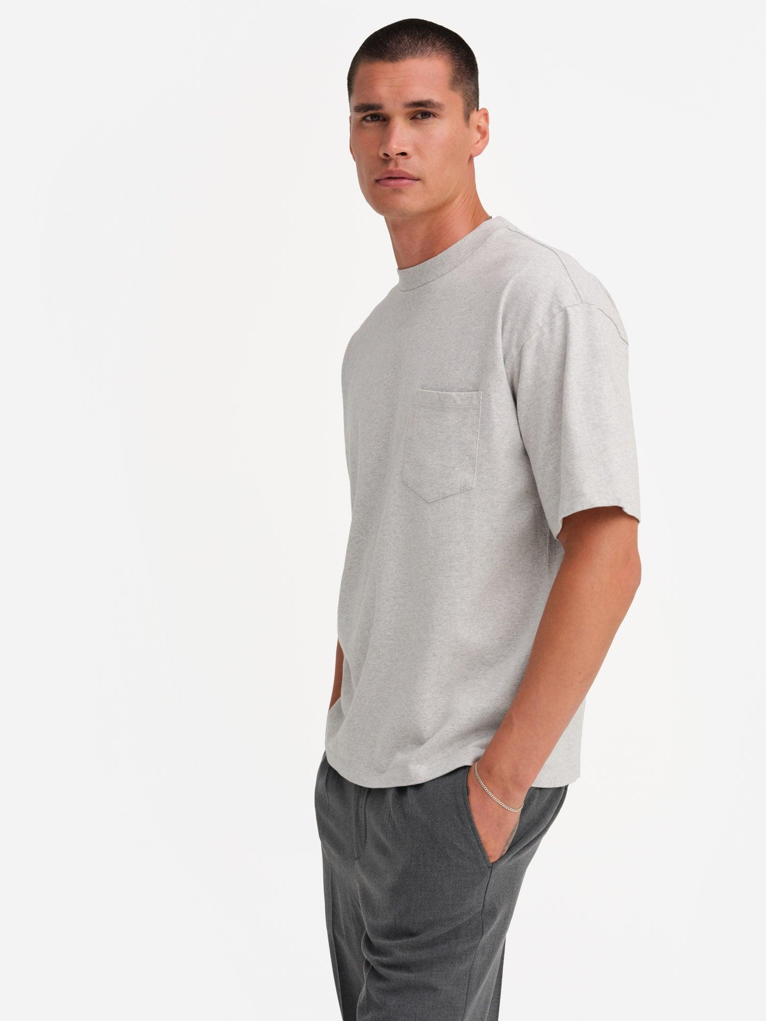 Men's Organic Heavyweight Cotton Relaxed Tee Male Product Image