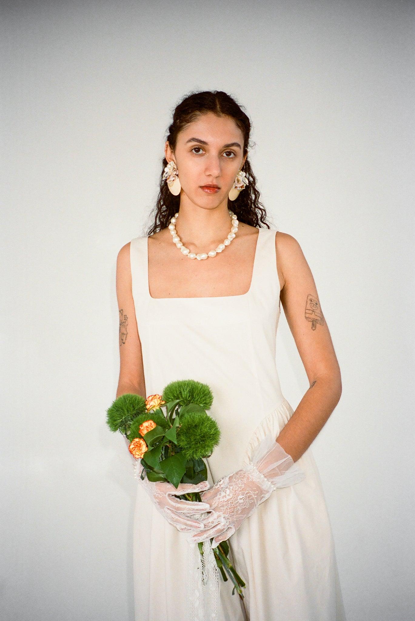 Vanessa Dress - Parchment Product Image