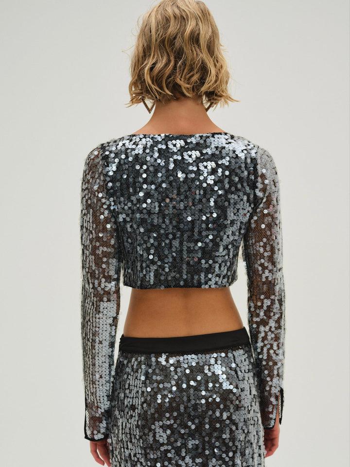 Christelle Jacket — Silver Product Image