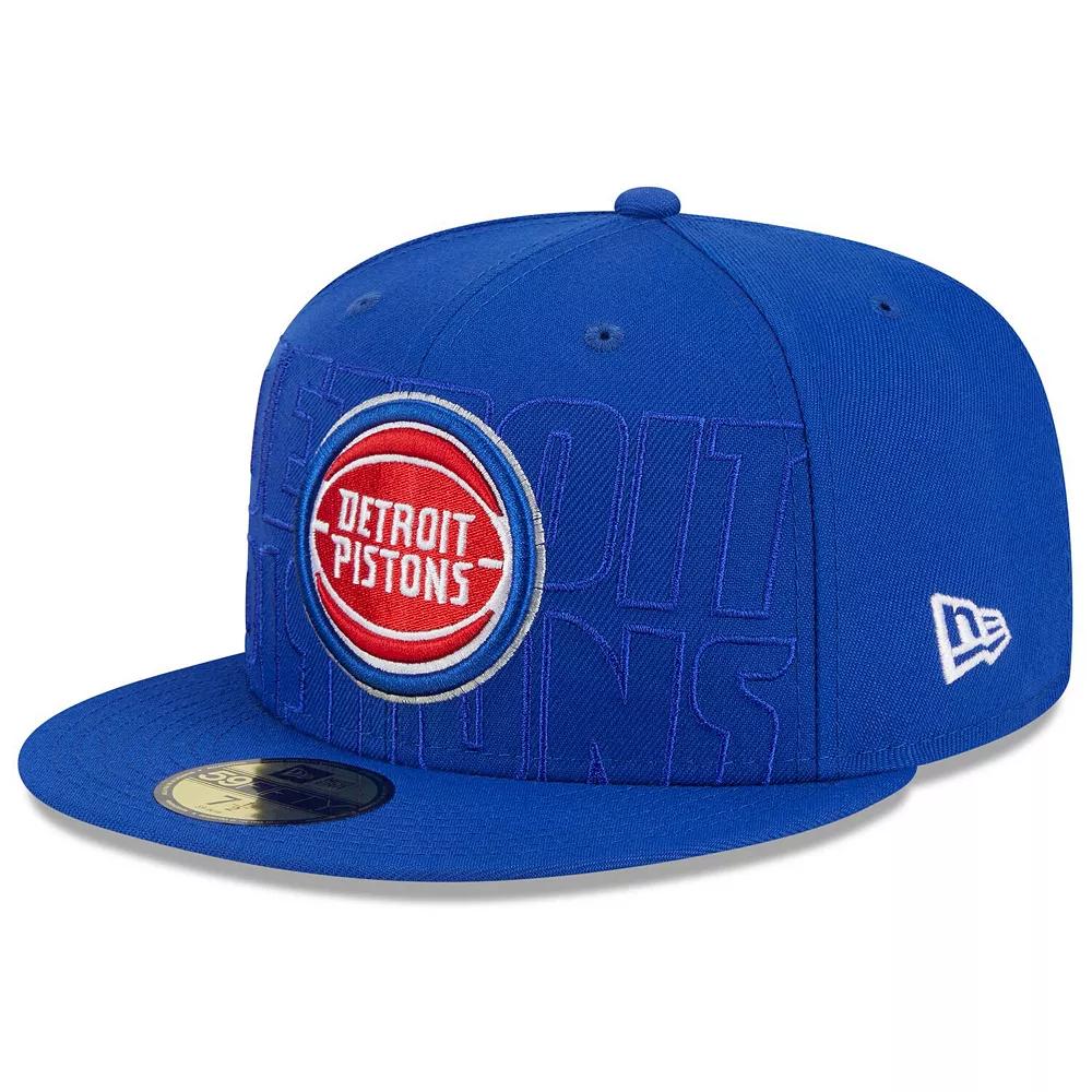 Men's New Era  Blue Detroit Pistons 2023 NBA Draft 59FIFTY Fitted Hat, Size: 7 1/4, Pis Blue Product Image