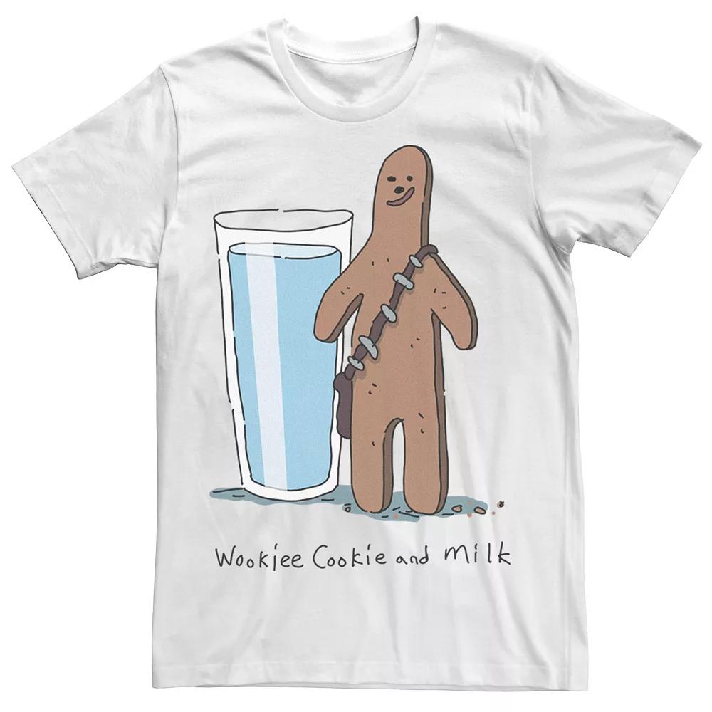 Men's Star Wars Chewbacca Wookiee Cookie And Milk Tee,  Product Image