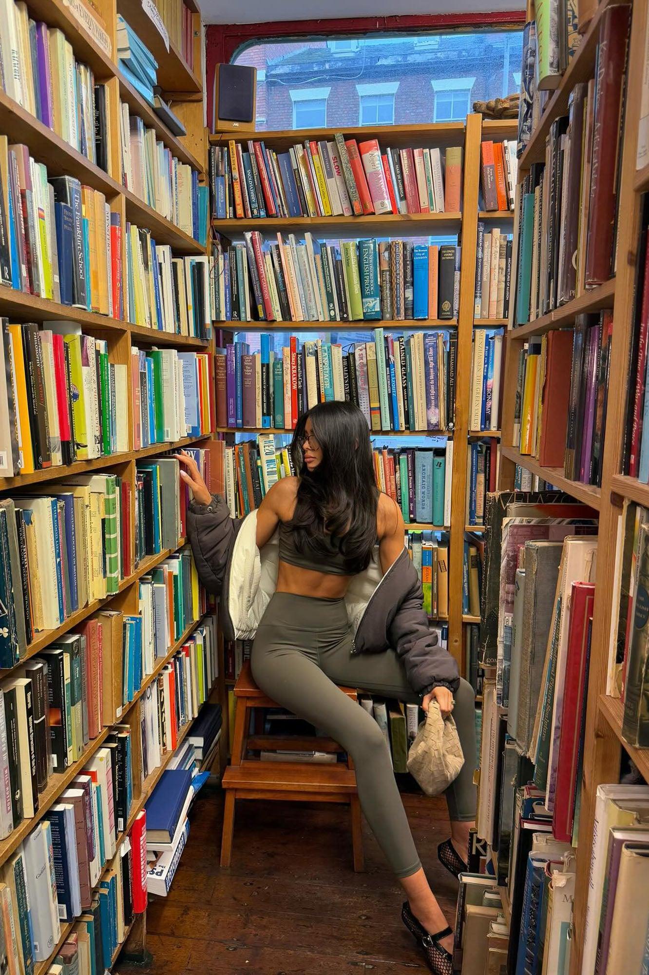 Get It Right 7/8 Active Legging - Olive Product Image