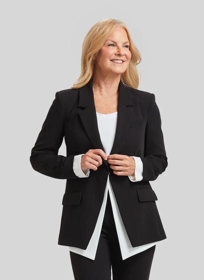 Peace of Cloth Hannah Shirt Tail Jacket Product Image