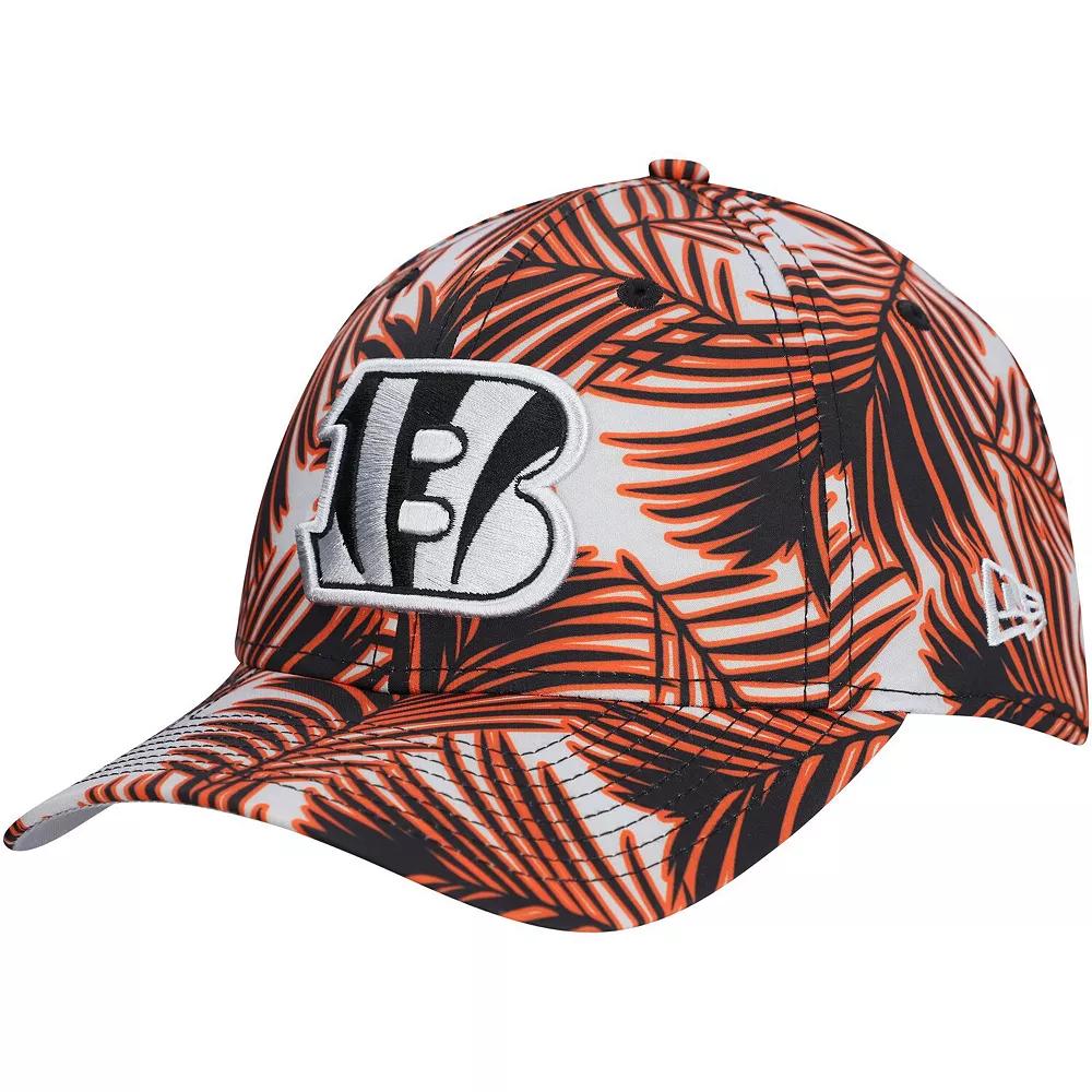 Men's New Era Gray Cincinnati Bengals Palms 39THIRTY Flex Hat,  Product Image