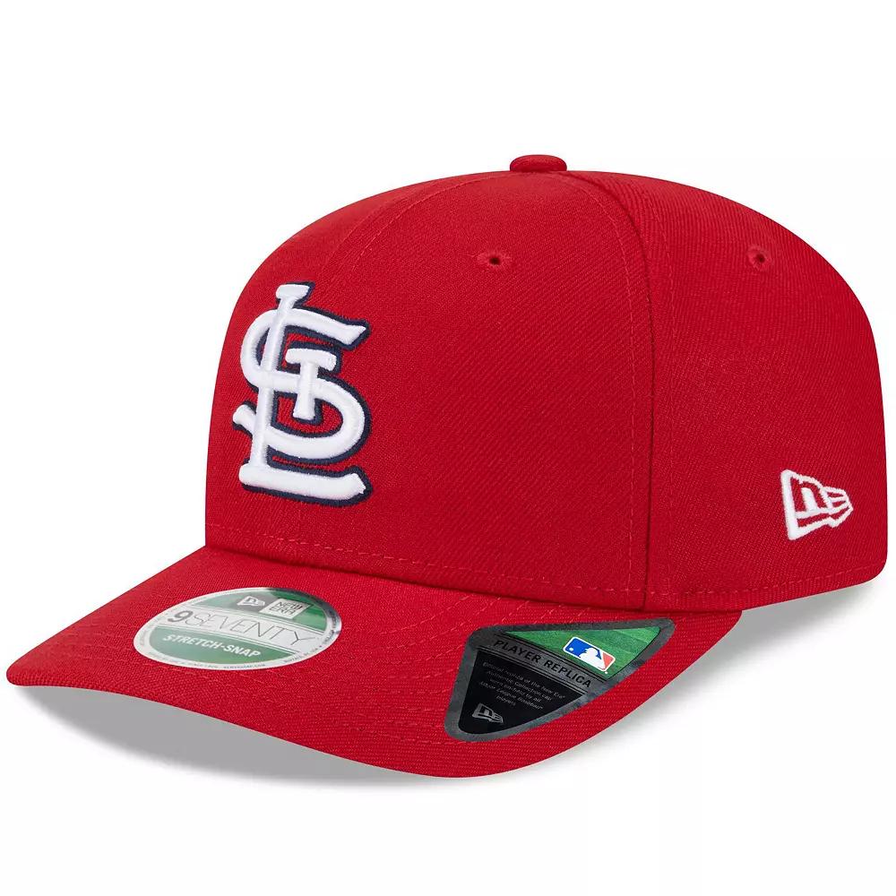 Men's New Era  Red St. Louis Cardinals Player Replica 9SEVENTY Adjustable Hat Product Image