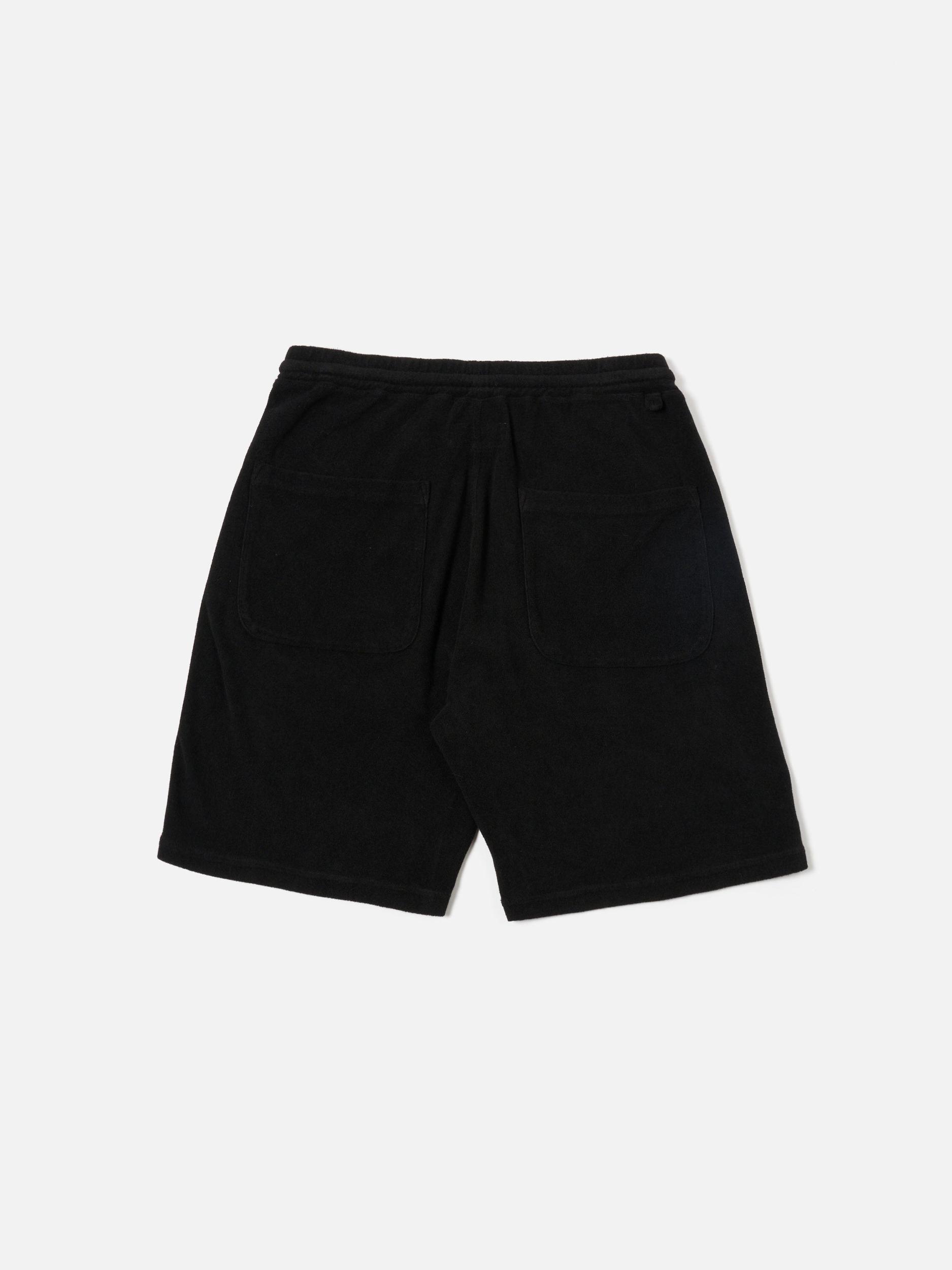 Bright Navy Light Weight Terry Simple Short Product Image