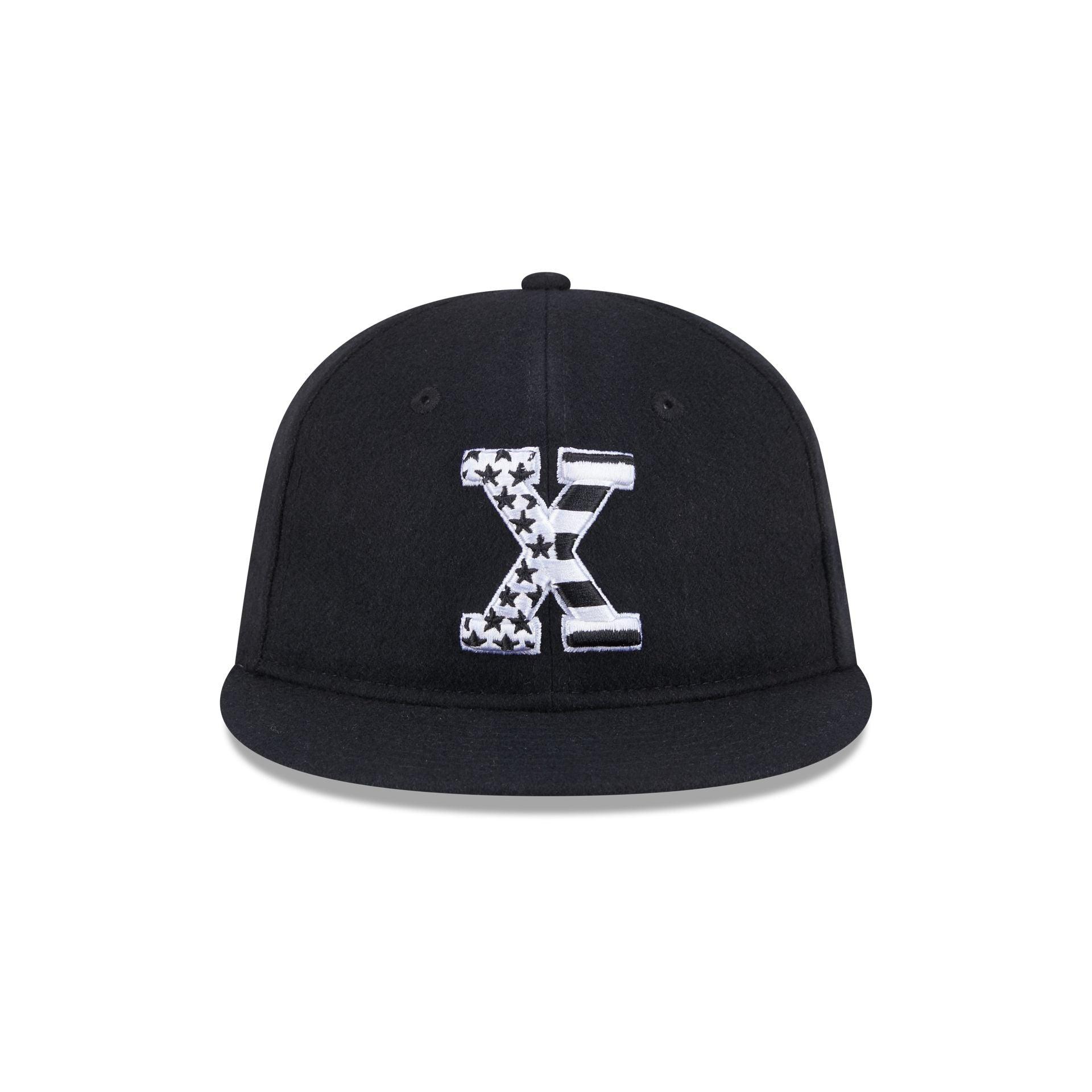 Birmingham Black Barons Flag Retro Crown 59FIFTY Fitted Hat Male Product Image