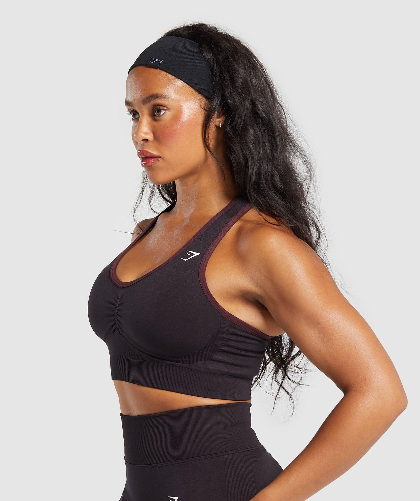 Gymshark Lift Seamless Sports Bra - Purple Female Product Image