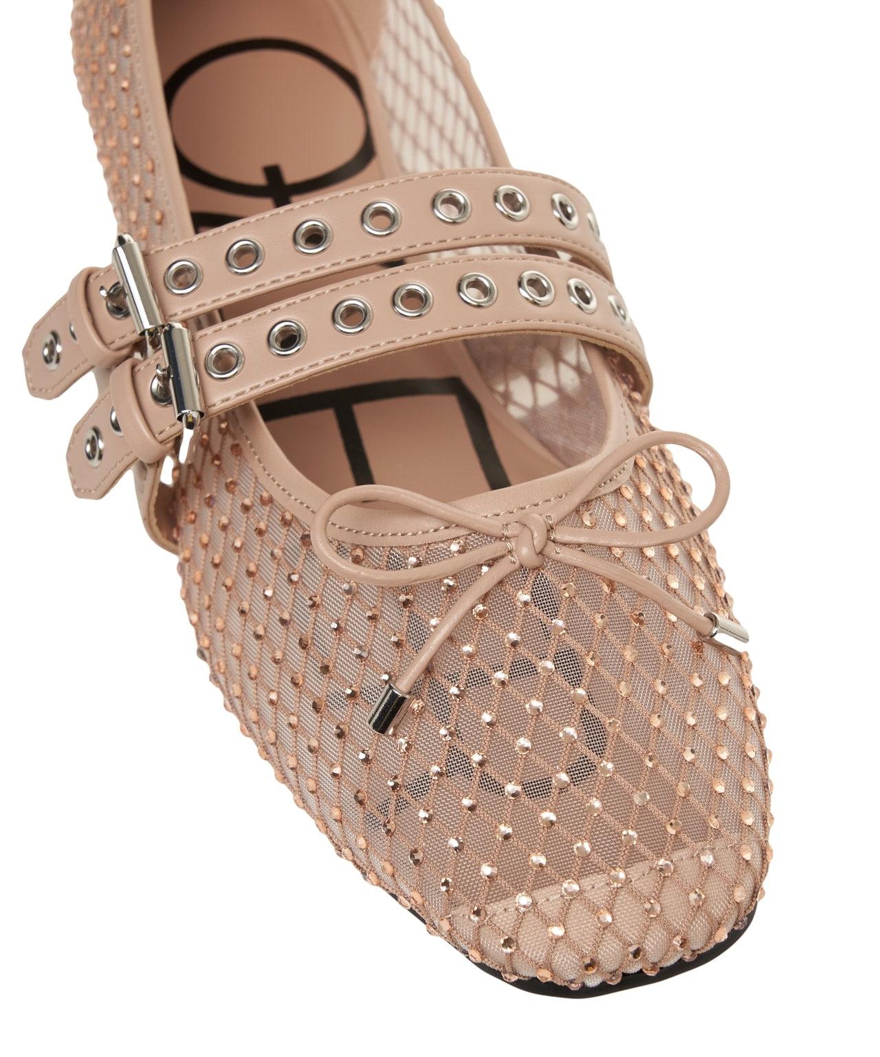 Mesh Ballerinas with rhinestones Product Image