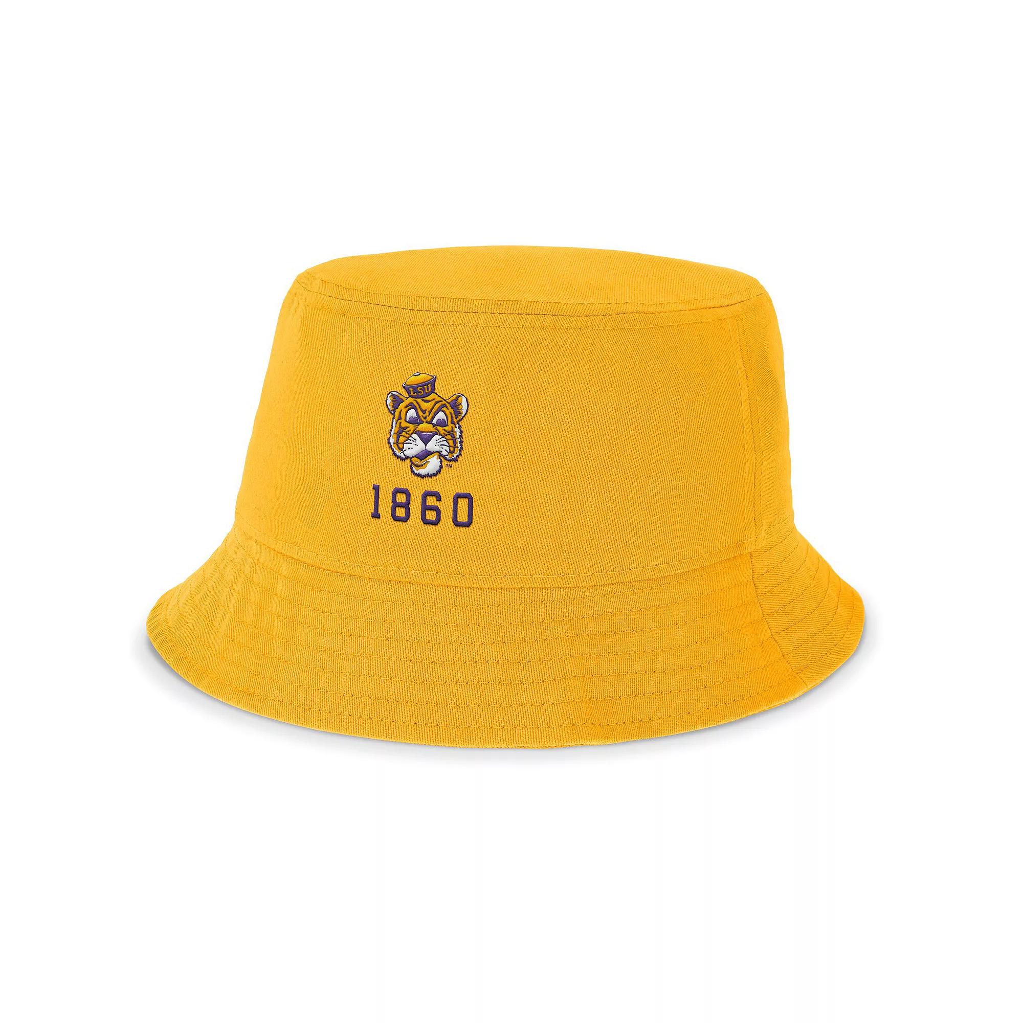 Men's Nike Gold LSU Tigers Legacy Apex Bucket Hat,  Product Image