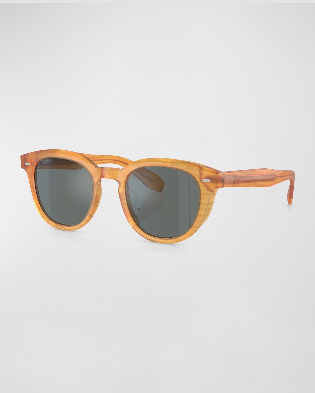 Mens N.05 48MM Rounded Square Sunglasses Product Image