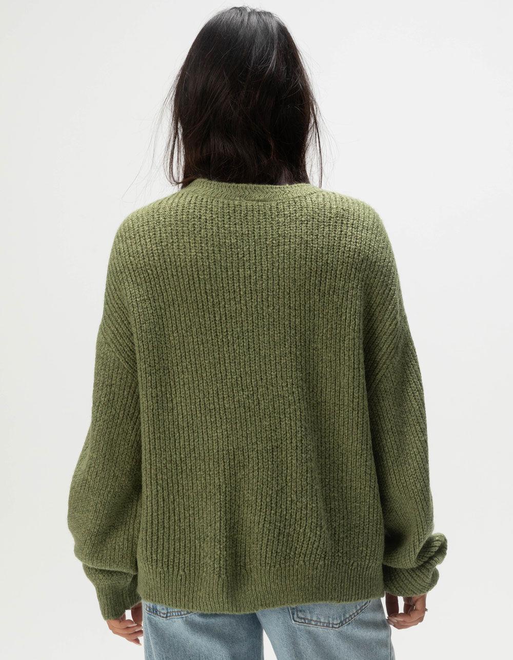 ROXY Around The Way Womens Sweater - OLIVE Product Image