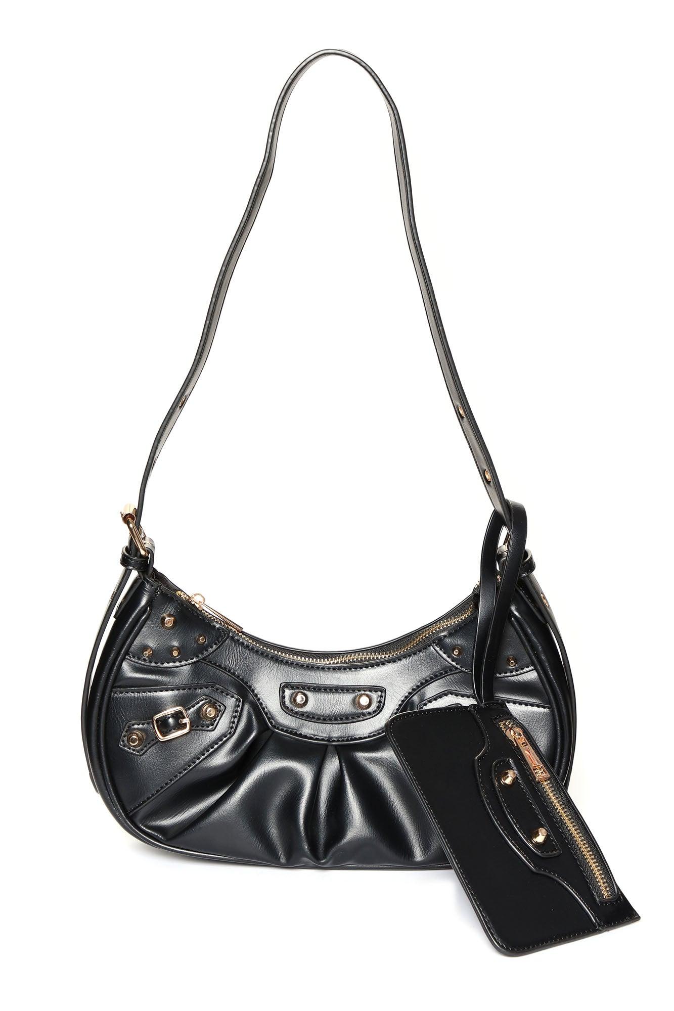 Icon Living Handbag - Black Product Image