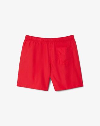 Mid Length Monochrome Swim Trunks Product Image