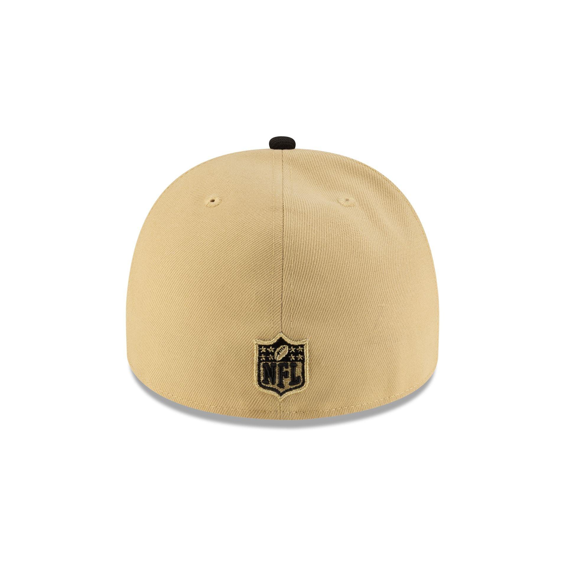 New Orleans Saints 2025 Draft Black 59FIFTY A-Frame Fitted Hat Male Product Image