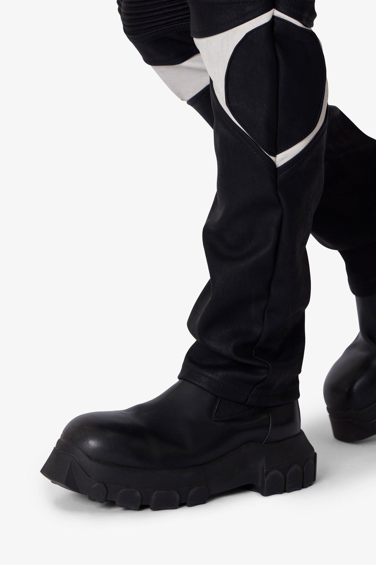 D728 Moto Pants - Black Product Image