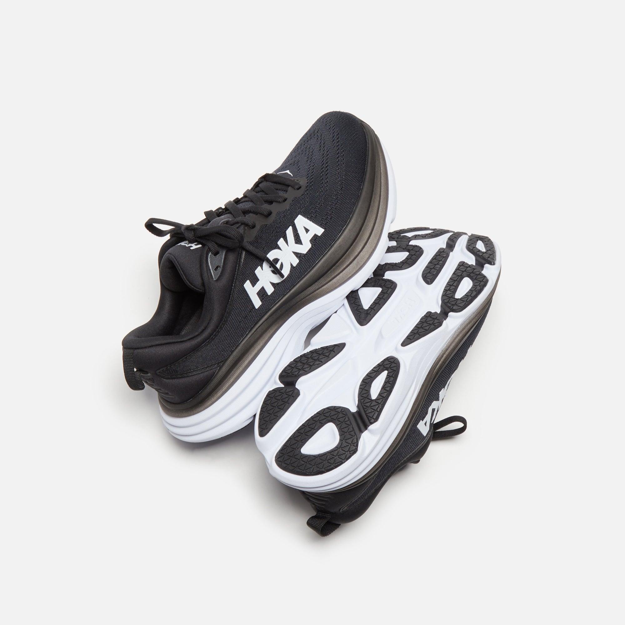 HOKA WMNS Bondi 8 - Black / White Female Product Image