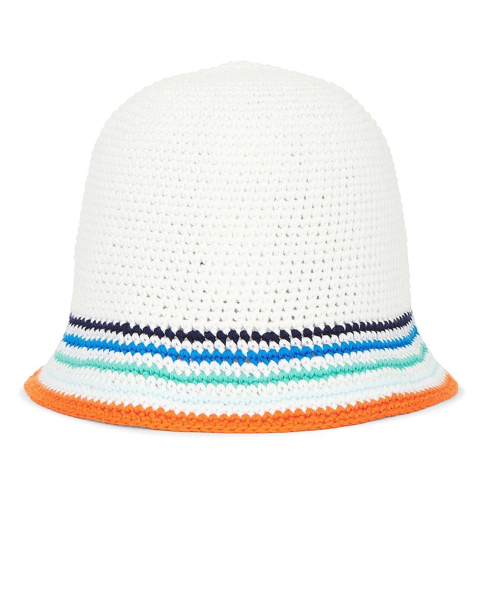 Striped Crochet Hat Product Image