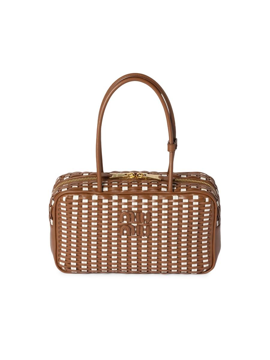 Womens Beau Leather Top Handle Bag Product Image