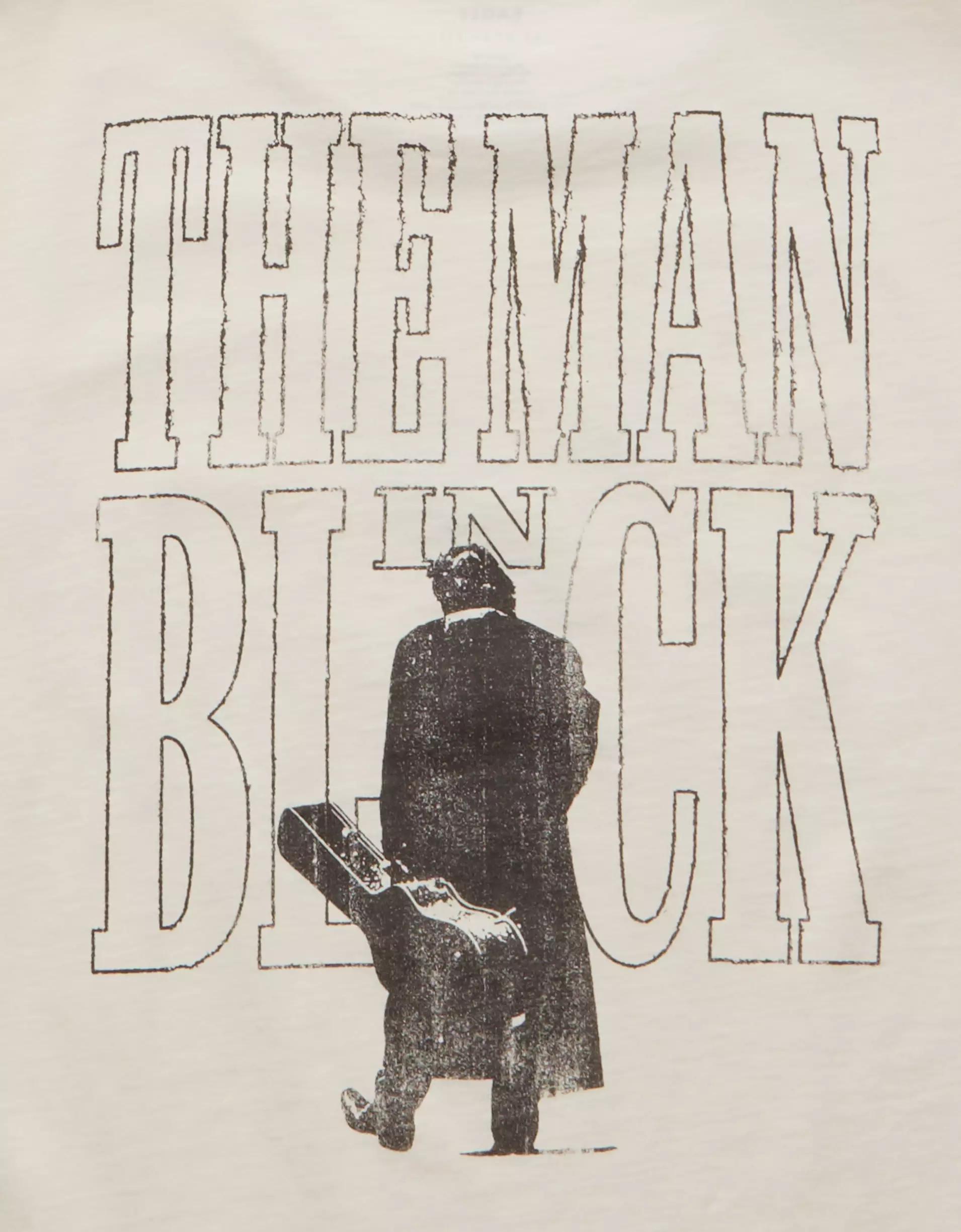 AE Boxy Johnny Cash Graphic T-Shirt Product Image