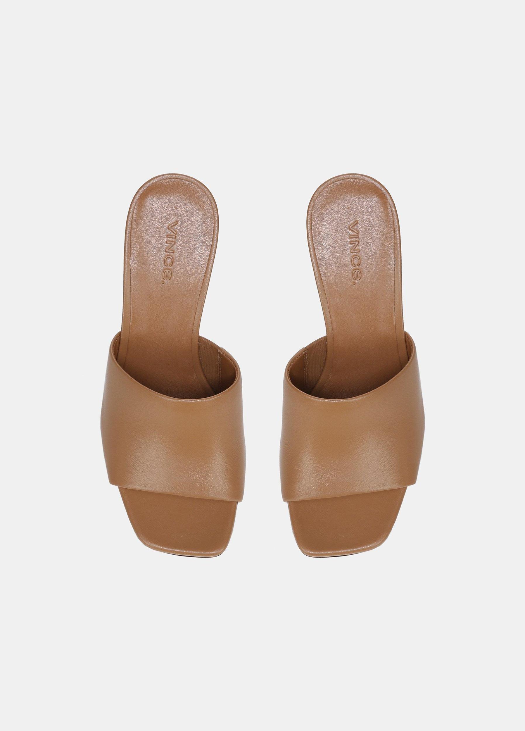 Pia Leather Wedge Sandal Product Image