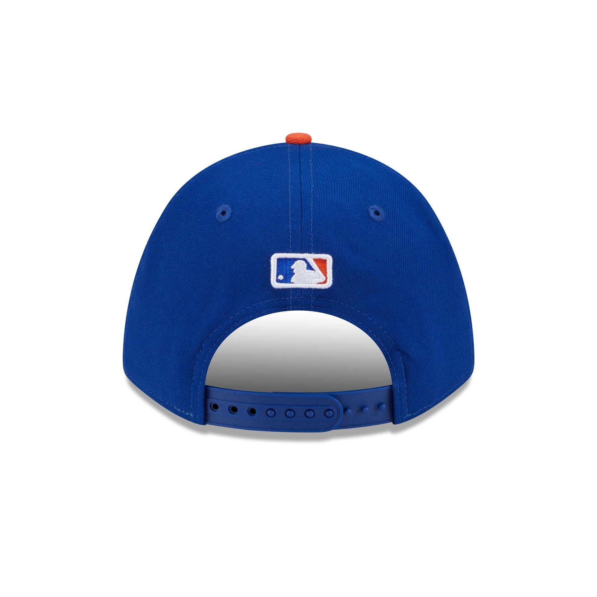 New York Mets Game Authentic Collection 9FORTY M-Crown Snapback Hat Male Product Image