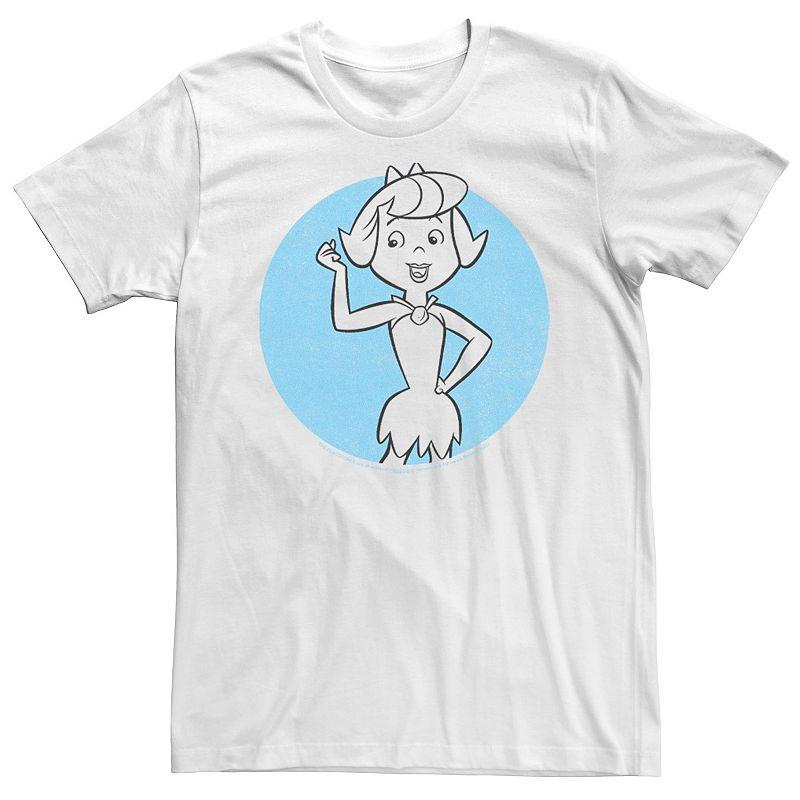 Men's The Flintstones Betty Circle Portrait Tee,  Product Image