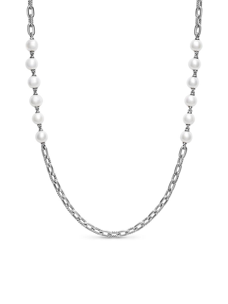 Mens DY Madison Chain Necklace in Sterling Silver Product Image