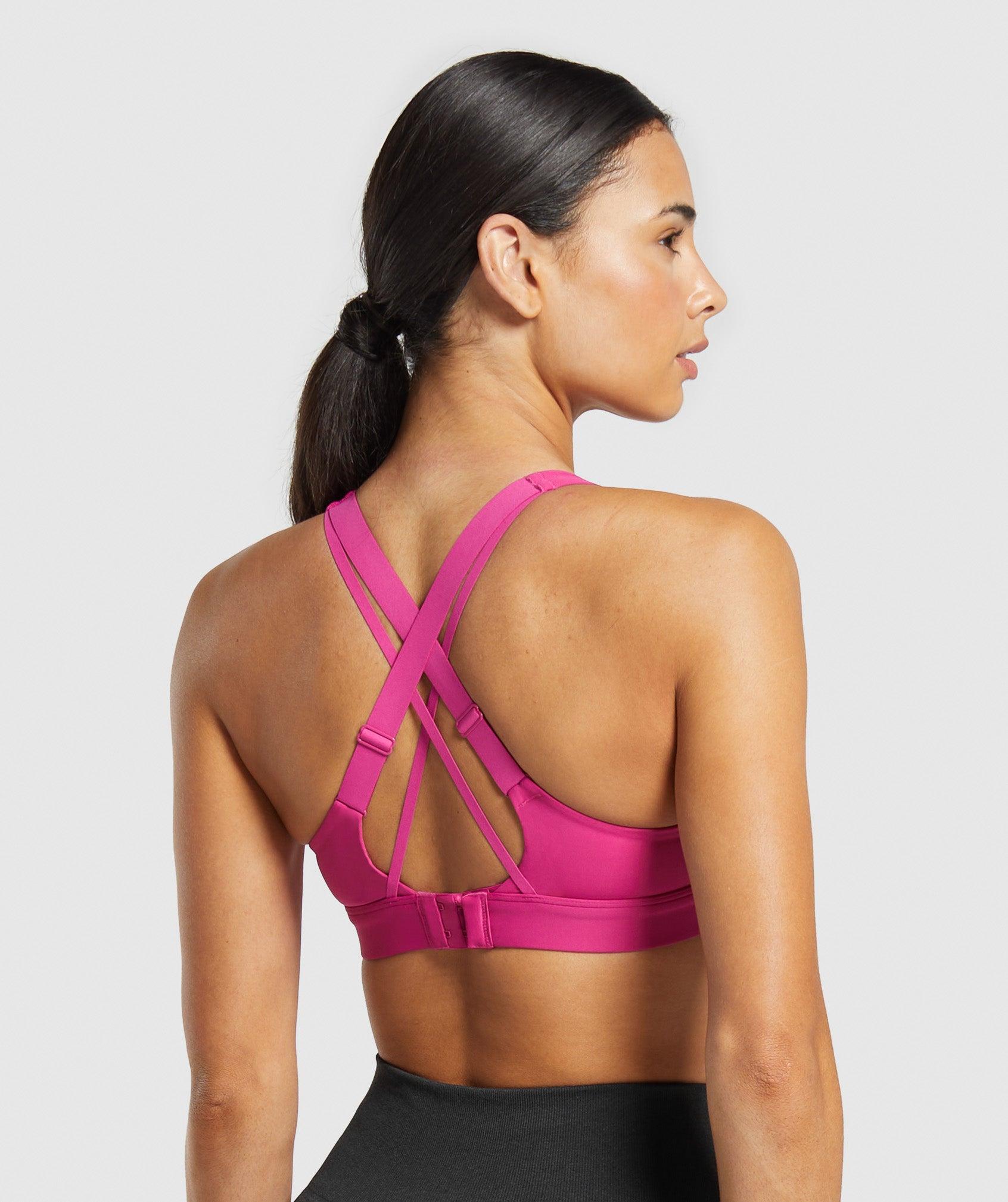 Strappy Back Medium Support Sports Bra Product Image