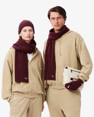 Ribbed Wool Scarf Product Image