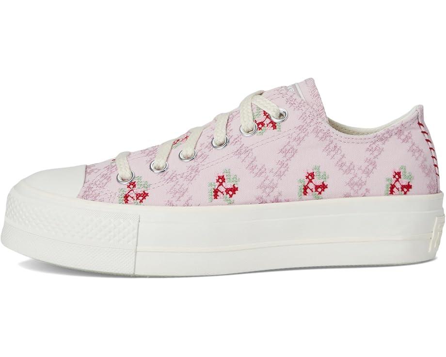 Chuck Taylor All Star Lift Platform Floral Patchwork Product Image
