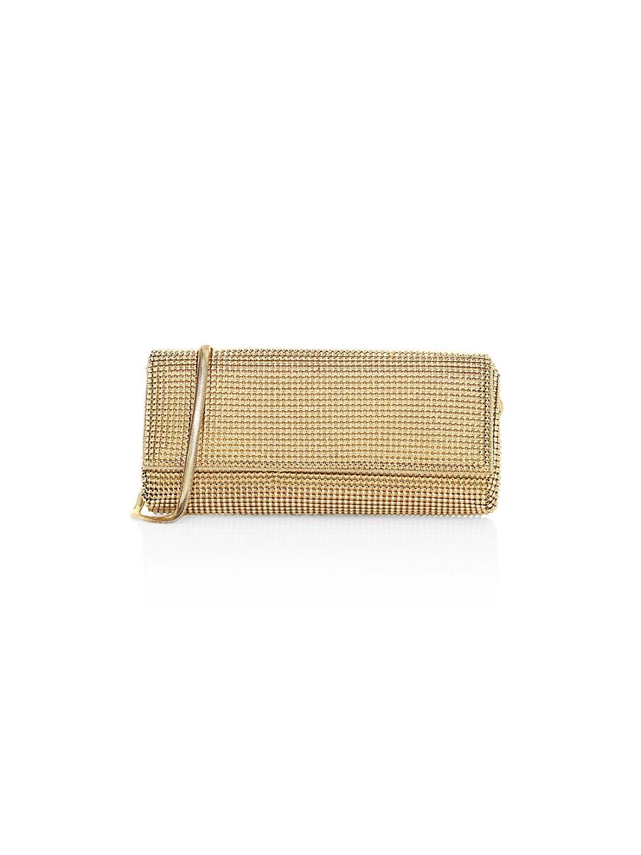 Womens Pyramid Mesh Clutch Product Image