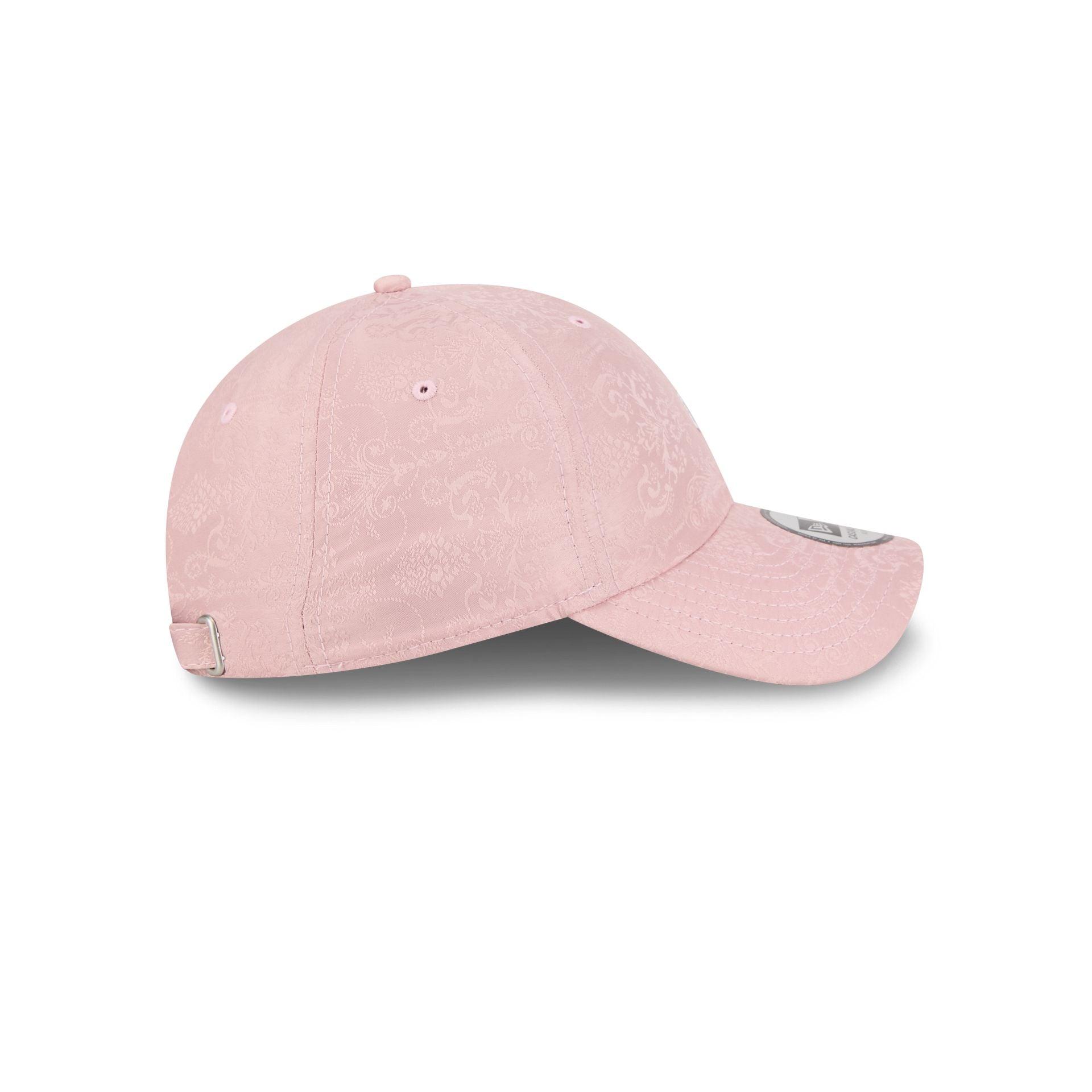 New York Yankees Vintage Satin Pink Casual Classic Adjustable Hat Female Product Image