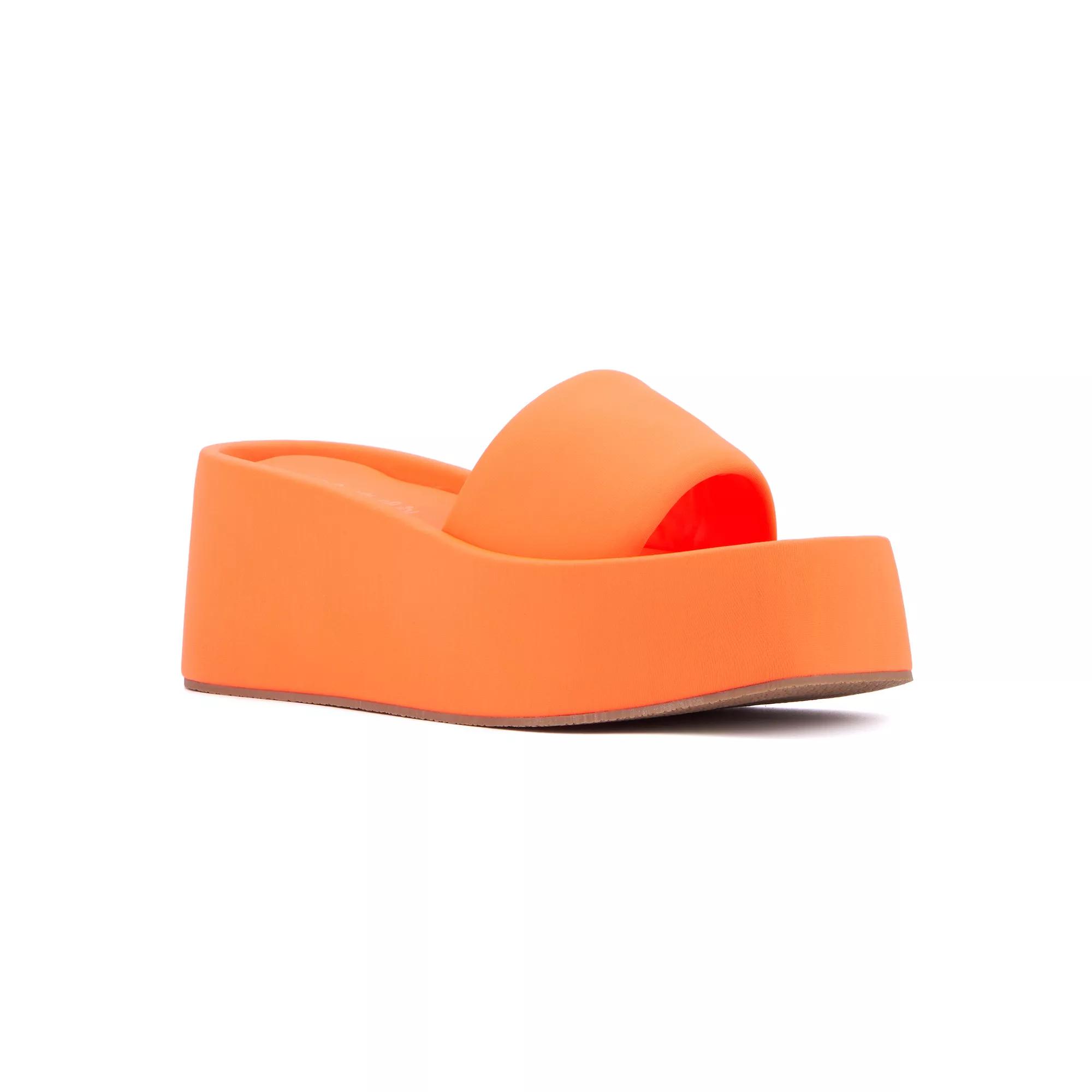 Olivia Miller Women's Uproar Platform Sandals,  Product Image