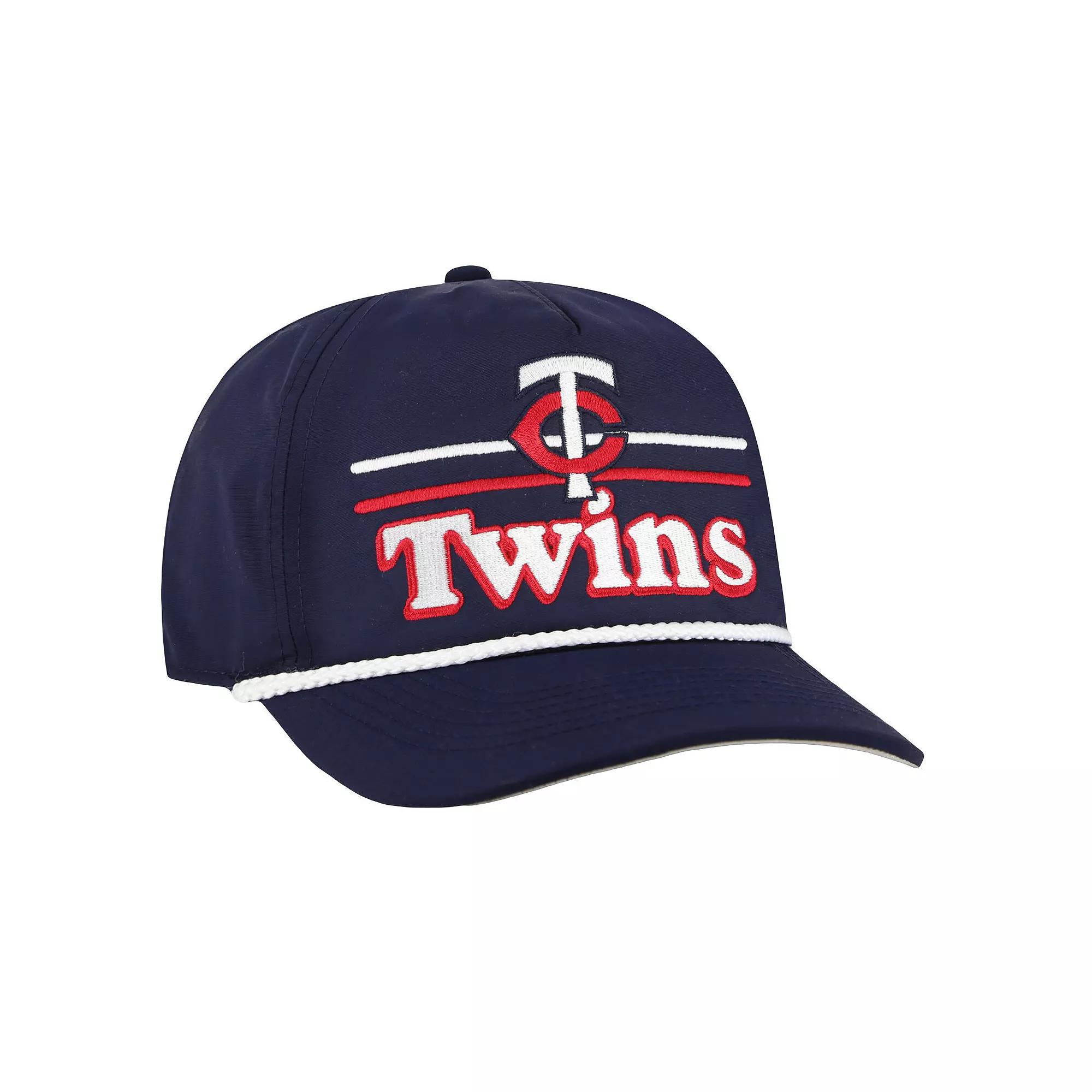 Men's '47 Navy Minnesota Twins Campscape Hitch Adjustable Hat, Blue Product Image