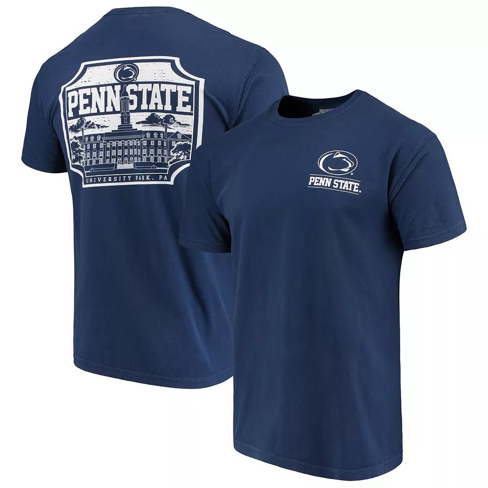 Men's Navy Penn State Nittany Lions Comfort Colors Campus Icon T-Shirt, Size: 2XL, Blue Product Image