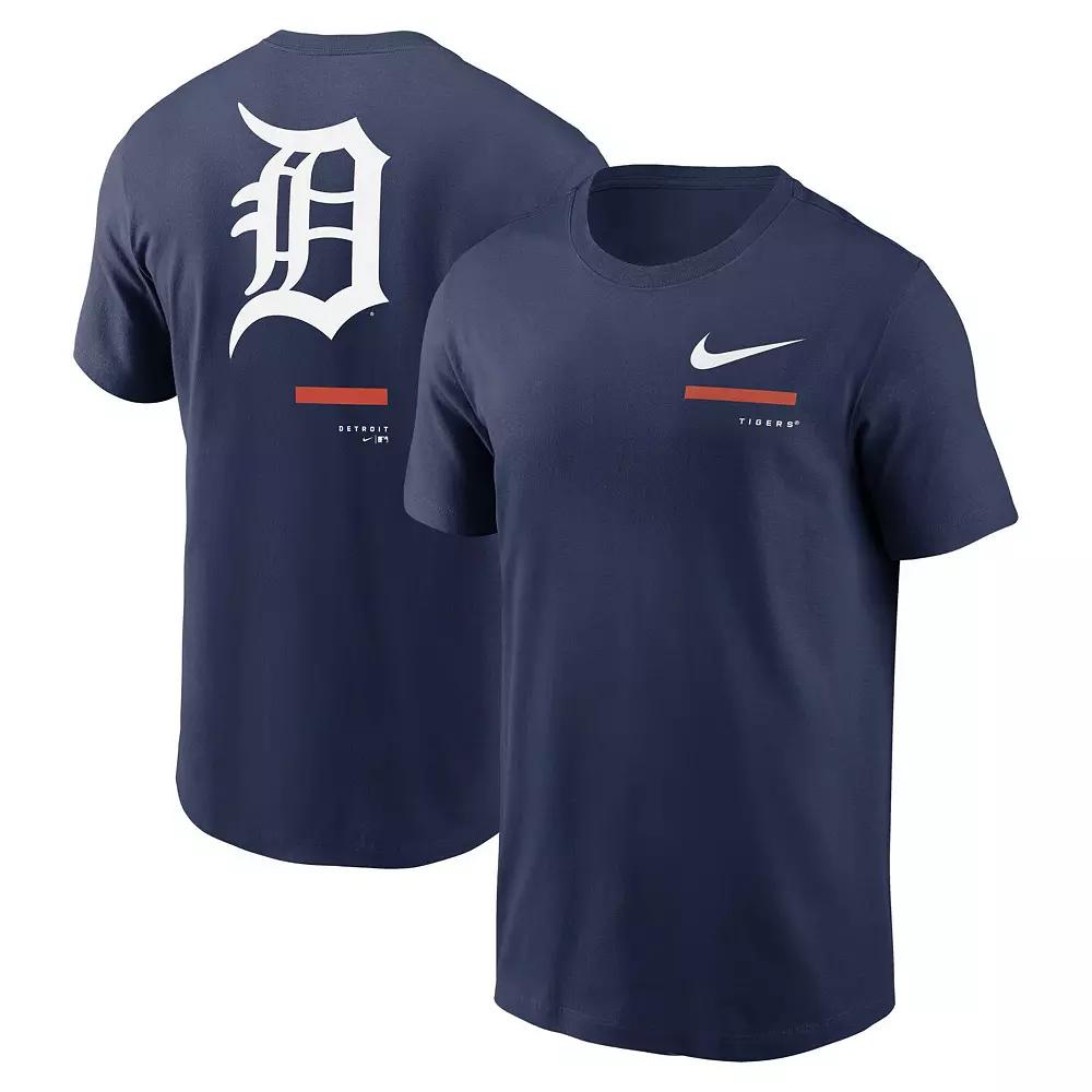 Men's Nike Navy Detroit Tigers Over the Shoulder T-Shirt,  Product Image