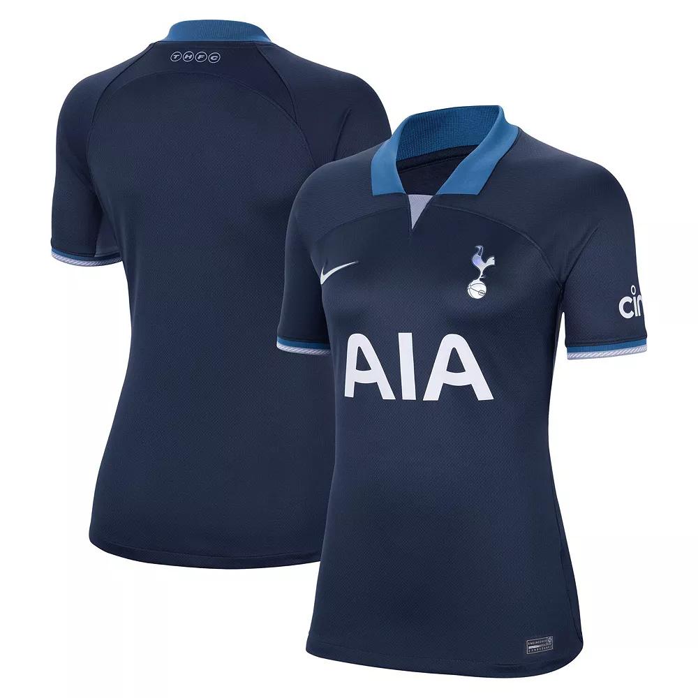 Women's Nike Navy Tottenham Hotspur 2023/24 Away Stadium Replica Jersey, Size: XS, Tot Blue Product Image