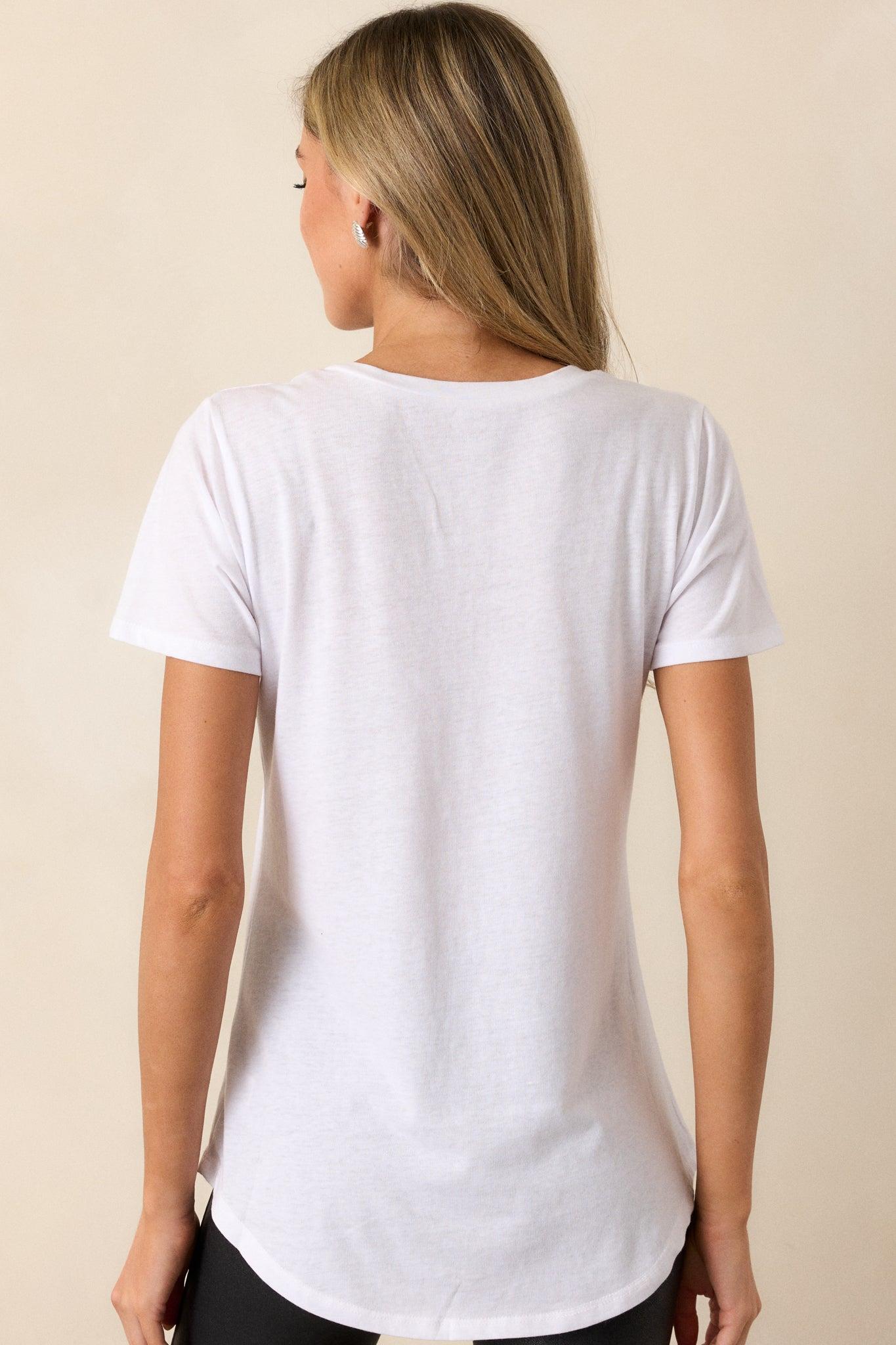 Z Supply White Pocket Tee Product Image