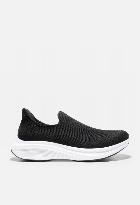 Men's Comfortable Slip-On Knit Walking Shoes Product Image