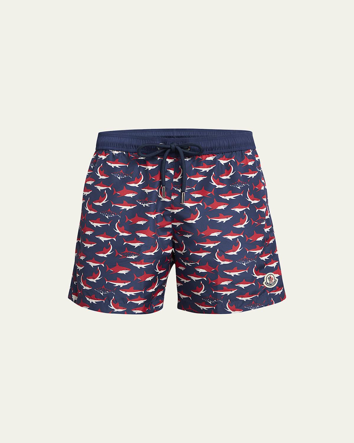 Mens Shark Swim Shorts Product Image