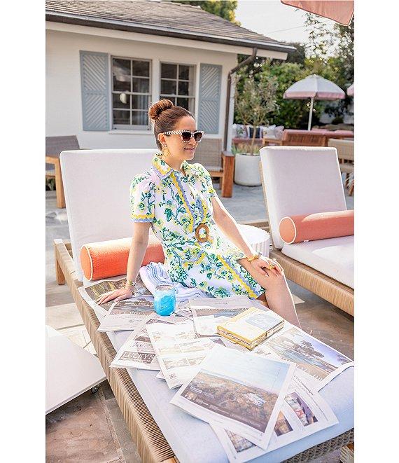 SAIL to SABLE x Style Charade Ella Floral Print Short Sleeve Dress Product Image