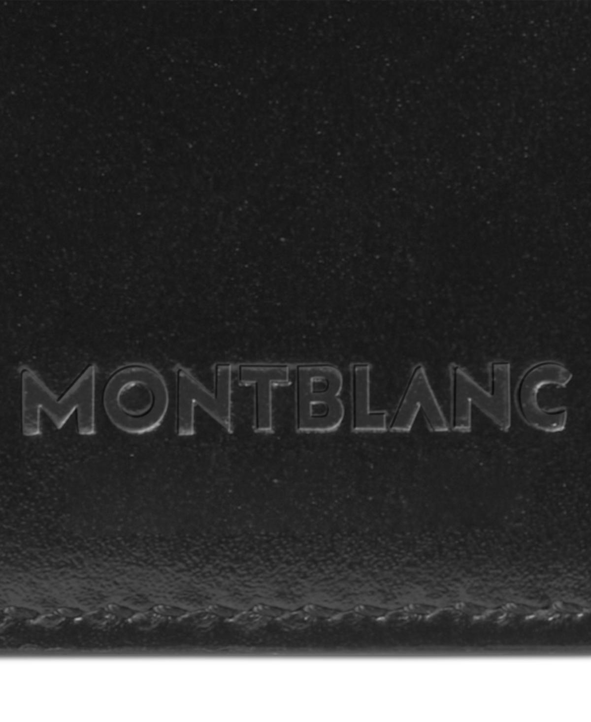 MONTBLANC Meisterstuck 6cc Leather Wallet In Black Product Image