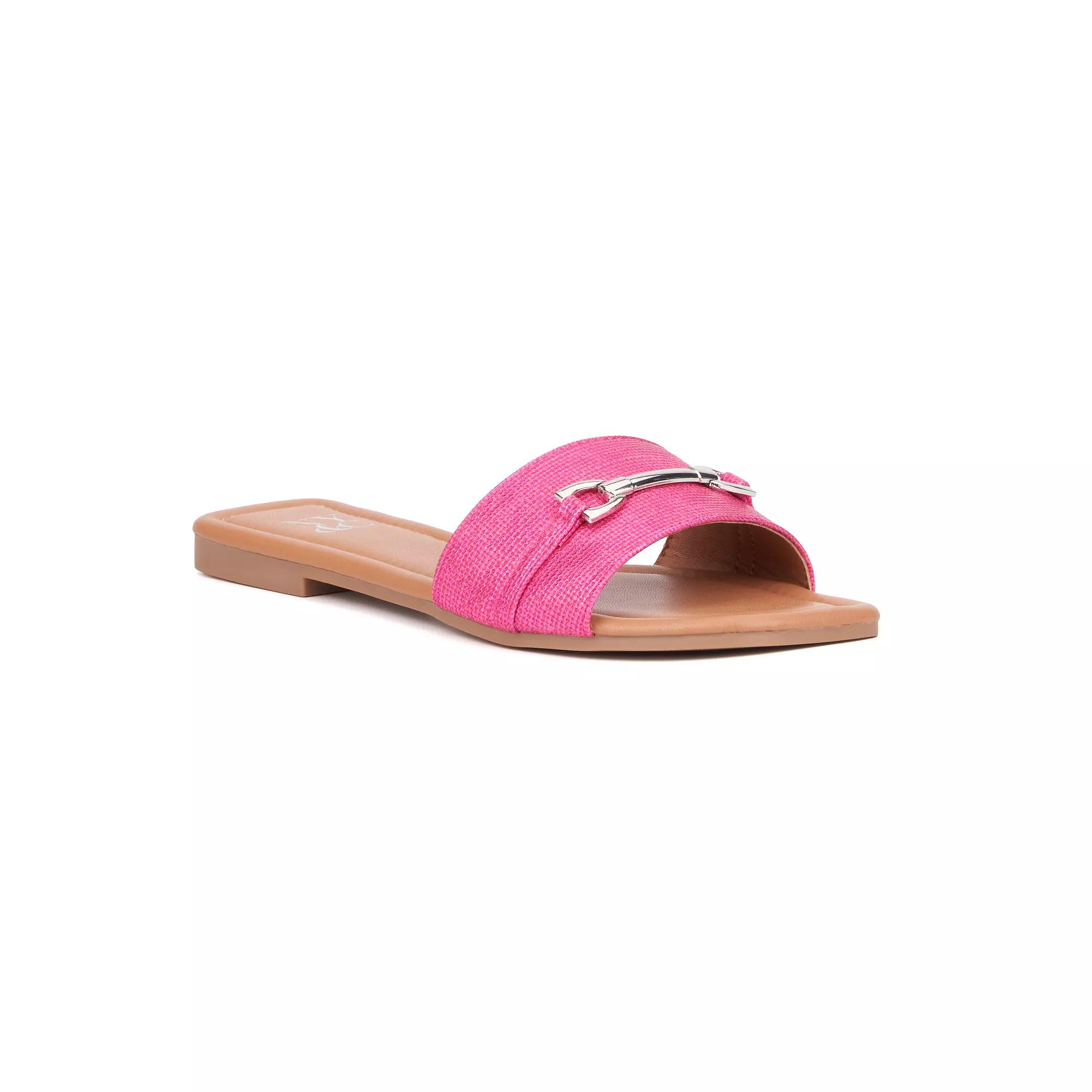New York & Company Naia Womens Slide Sandals Product Image