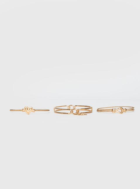 Break My Soul Bracelet Pack Gold Product Image