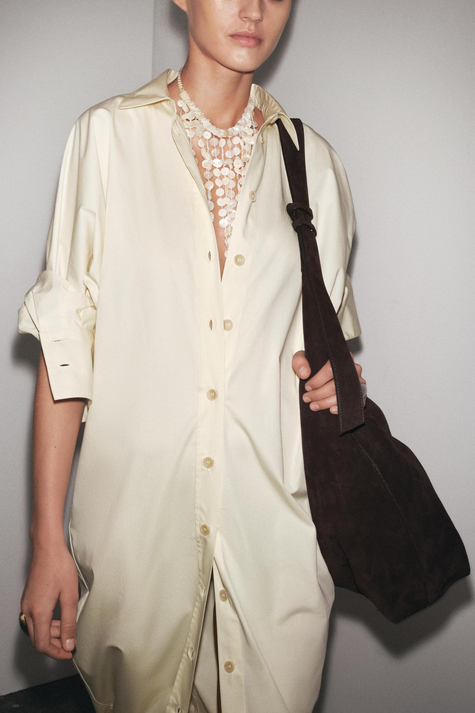 ZW COLLECTION POPLIN SHIRTDRESS Product Image