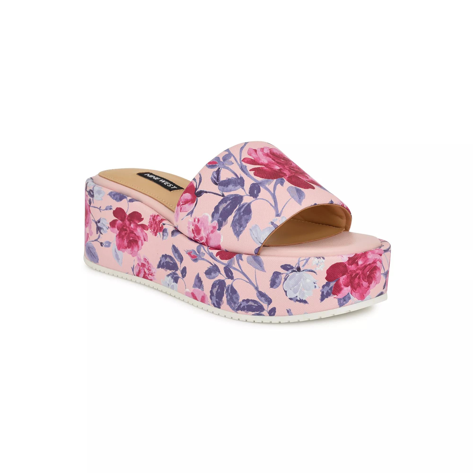 Nine West Copen Womens Platform Sandals Product Image