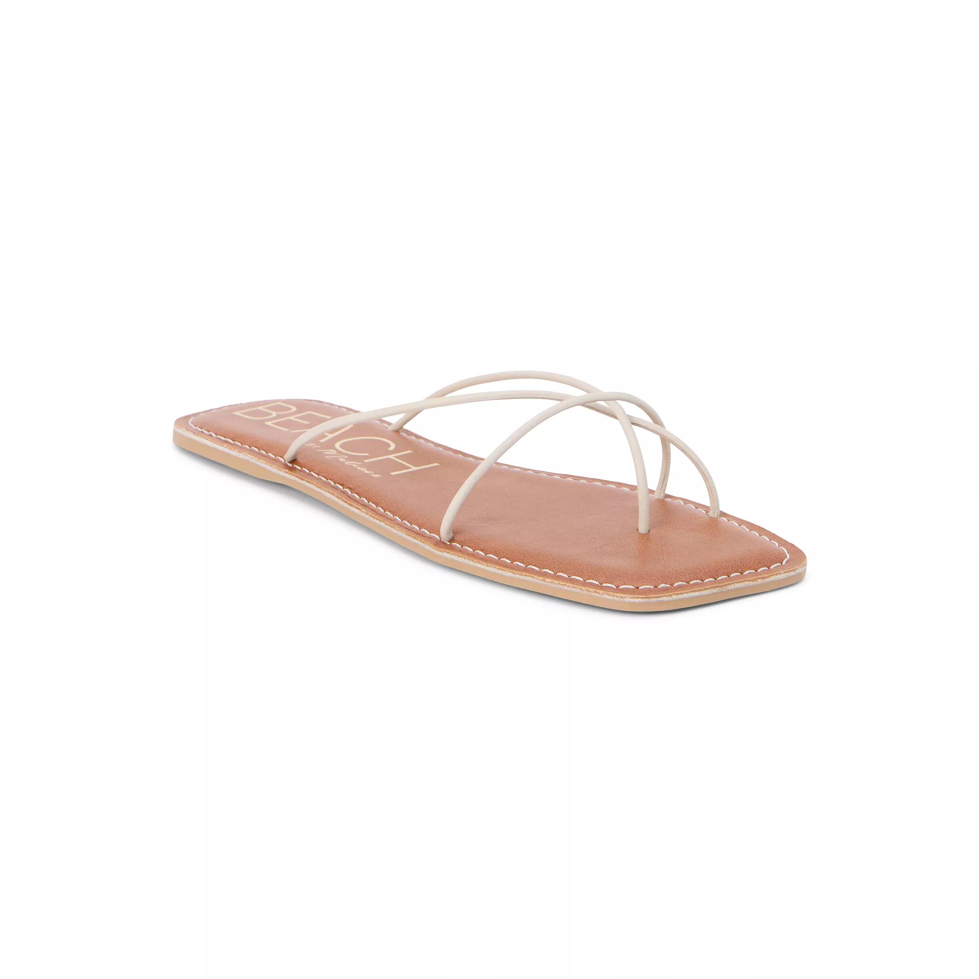 Beach by Matisse Coastline Women's Flat Sandals, Size: 5, Natural Product Image